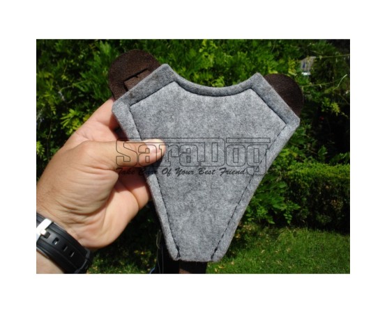 Ham pentru caini confectionat din piele naturala 