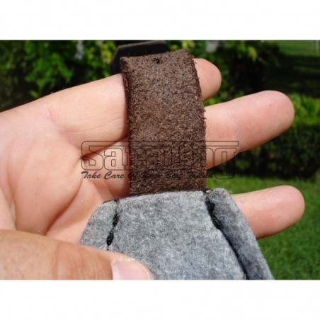 Ham pentru caini confectionat din piele naturala 