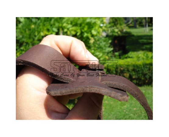 Ham pentru caini confectionat din piele naturala 