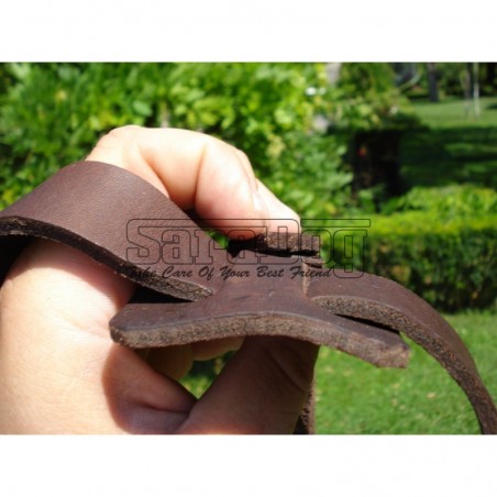 Ham pentru caini confectionat din piele naturala 