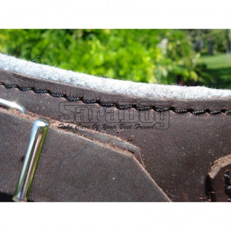 Ham pentru caini confectionat din piele naturala 