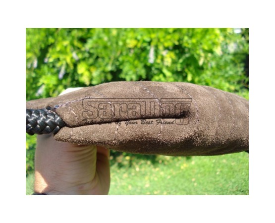 Pernă de muscatura pentru dresaj canin confectionata din piele naturala moale