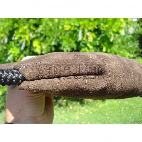 Pernă de muscatura pentru dresaj canin confectionata din piele naturala moale