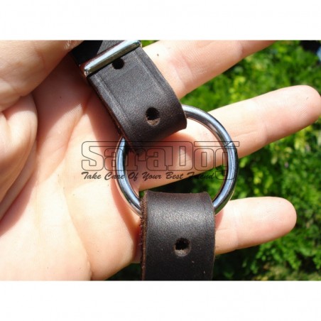 Ham din piele pentru dresajul de urma caini ( Bottcher )