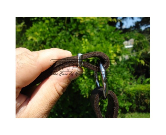 Ham din piele pentru dresajul de urma caini ( Bottcher )