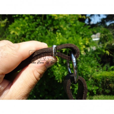 Ham din piele pentru dresajul de urma caini ( Bottcher )