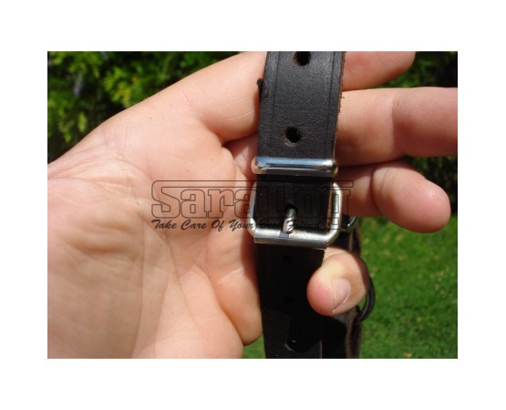 Ham din piele pentru dresajul de urma caini ( Bottcher )