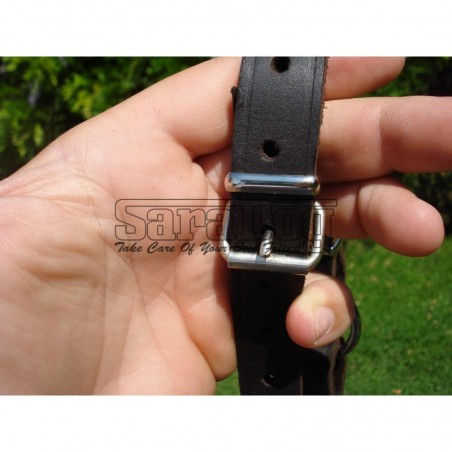 Ham din piele pentru dresajul de urma caini ( Bottcher )