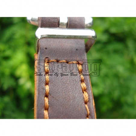 Zgardă de lux pentru caini , din piele naturala şi cristale Swarovski roz 