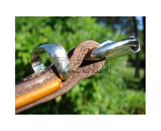 Zgardă de lux pentru caini , din piele naturala cu cristale swarovski