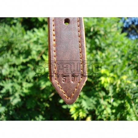 Zgardă de lux pentru caini , din piele naturala cu cristale swarovski