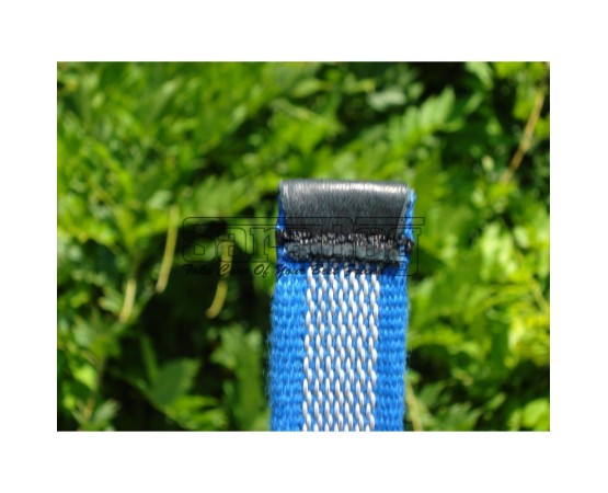 Lesa pentru caini confectionata din bumbac cu insertie de cauciuc