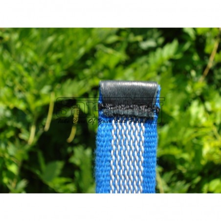 Lesa pentru caini confectionata din bumbac cu insertie de cauciuc