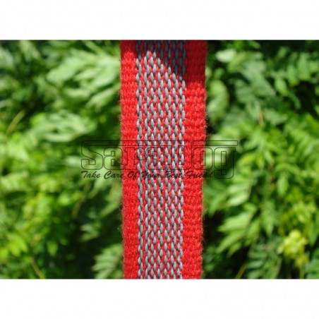 Lesa pentru caini din bumbac cu insertie de cauciuc