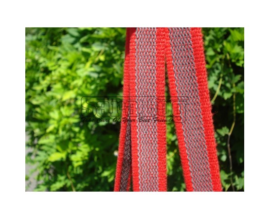 Lesa pentru caini din bumbac cu insertie de cauciuc