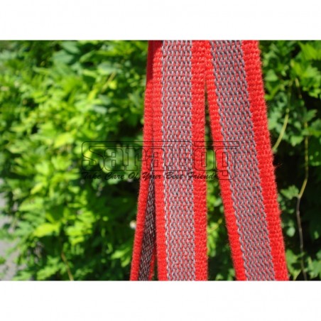 Lesa pentru caini din bumbac cu insertie de cauciuc