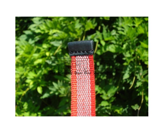 Lesa pentru caini din bumbac cu insertie de cauciuc