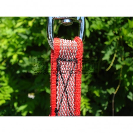 Lesa pentru caini din bumbac cu insertie de cauciuc