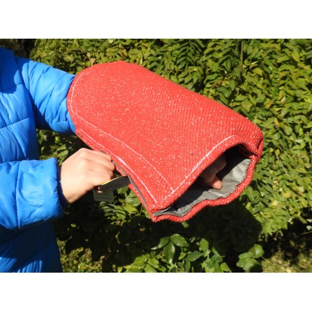 Maneca pentru dresaj canin , din material francez