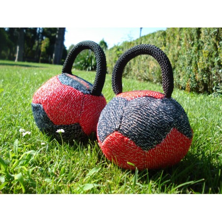 Minge pentru dresaj canin , din material francez