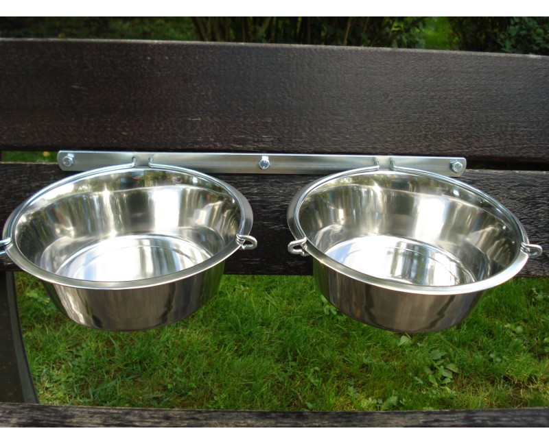 Casroane profesionale pentru caini , din inox , cu suport special de prindere