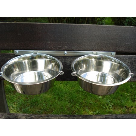 Casroane profesionale pentru caini , din inox , cu suport special de prindere