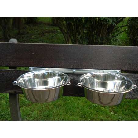 Casroane profesionale pentru caini , din inox , cu suport special de prindere