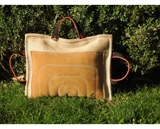 Perna de muscatura pentru dresaj canin , din iuta