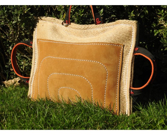 Perna de muscatura pentru dresaj canin , din iuta