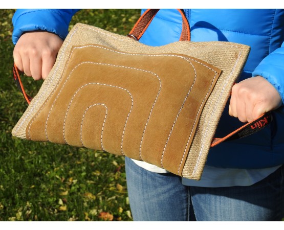 Perna de muscatura pentru dresaj canin , din iuta