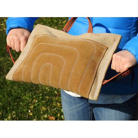 Perna de muscatura pentru dresaj canin , din iuta