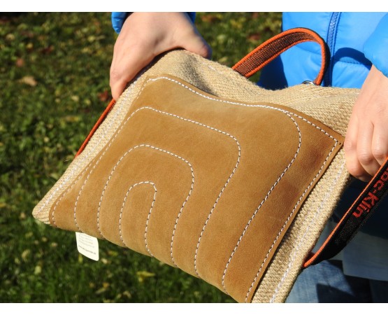 Perna de muscatura pentru dresaj canin , din iuta