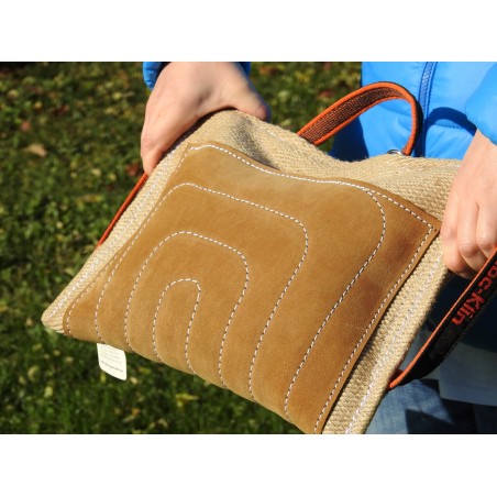 Perna de muscatura pentru dresaj canin , din iuta