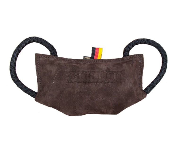 Pernă de muscatura pentru dresaj canin confectionata din piele naturala moale