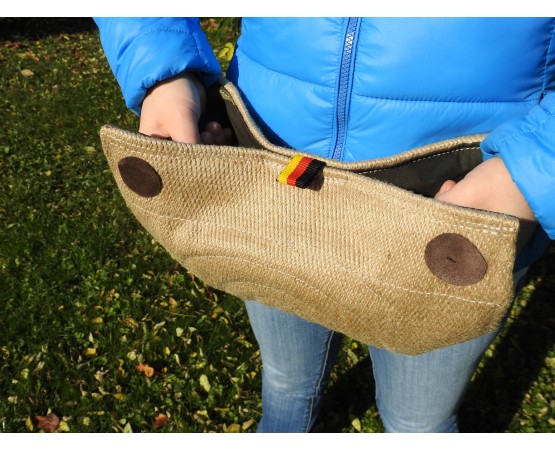 Pernă de muşcatura pentru dresaj canin confectionata din iuta