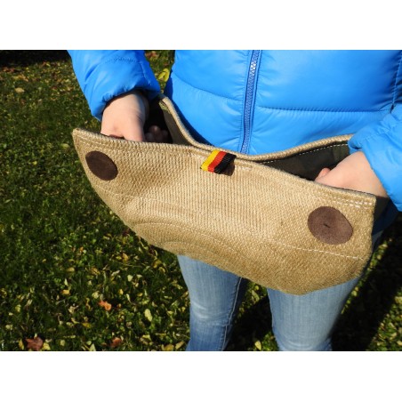 Pernă de muşcatura pentru dresaj canin confectionata din iuta