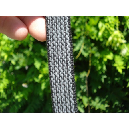 Lesa pentru caini confectionata din bumbac cu insertie de cauciuc