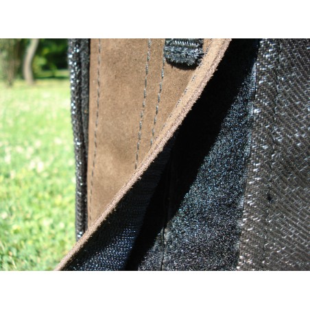 Protectie pentru picior , dresaj canin , din material francez 