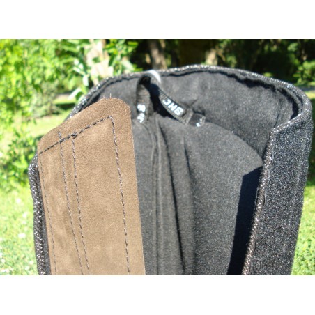 Protectie pentru picior , dresaj canin , din material francez 