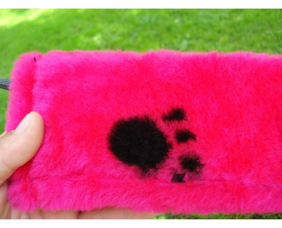 Tug din plus pentru caini , prevazut cu doua manere