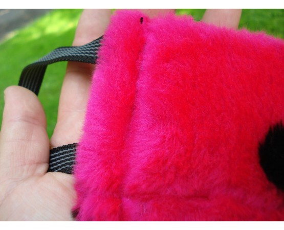 Tug din plus pentru caini , prevazut cu doua manere