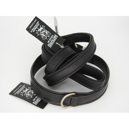 Zgardă de lux pentru caini , din piele naturala nappa 