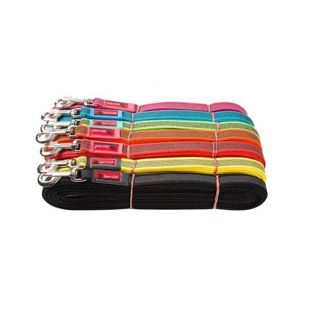 Lesa pentru caini , din bumbac cu insertie de cauciuc