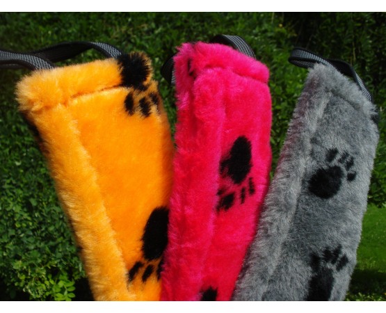 Tug din plus pentru caini , prevazut cu doua manere