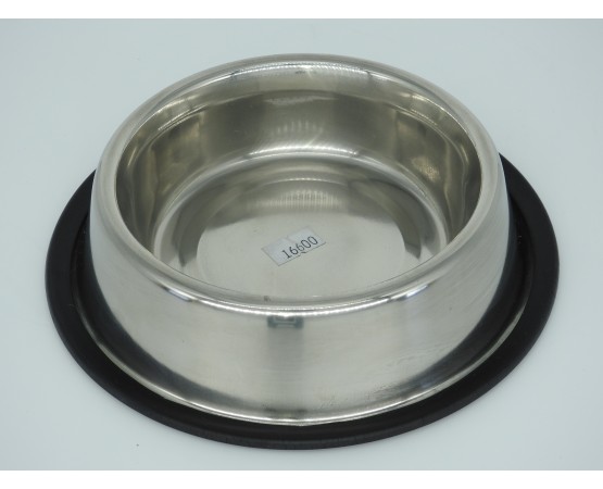 Castron antiderapant pentru caini , din inox