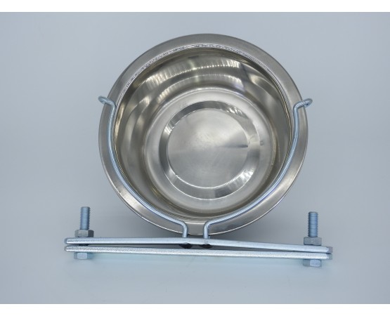 Casroane profesionale pentru caini , din inox , cu suport special de prindere