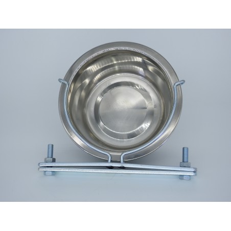 Casroane profesionale pentru caini , din inox , cu suport special de prindere