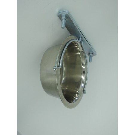 Casroane profesionale pentru caini , din inox , cu suport special de prindere