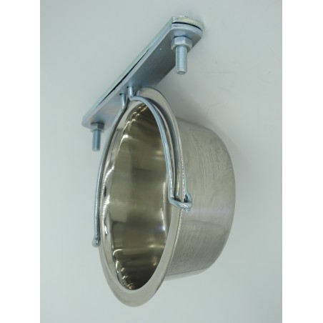 Casroane profesionale pentru caini , din inox , cu suport special de prindere