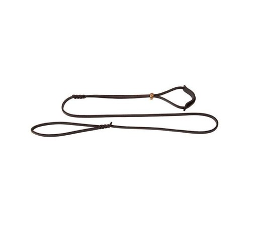 Lesa pentru prezentare ciobanesc german , din piele naturala